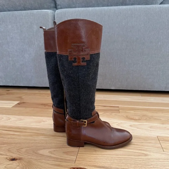 Tory Burch Riding Boots EUC - Picture 2 of 11